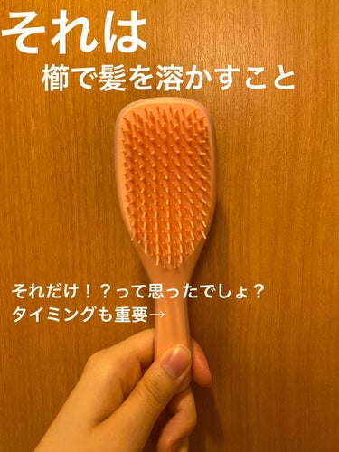 タングルティーザー ザ・アルティメットディタングラー ミニ/TANGLE TEEZER/ヘアブラシを使ったクチコミ（2枚目）