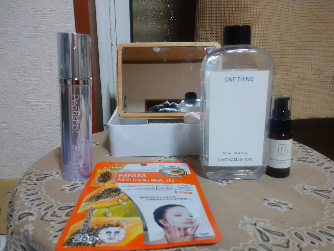 モイスチュア&バランシング トライアルキット/N organic/トライアルキットを使ったクチコミ(1枚目)