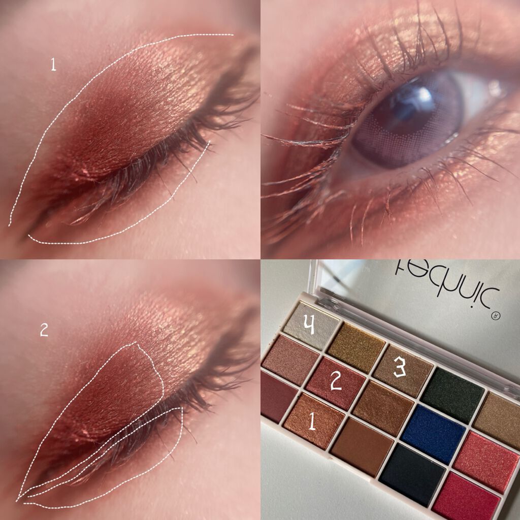 15 アイシャドウパレット/technic/アイシャドウパレットを使ったクチコミ(2枚目)