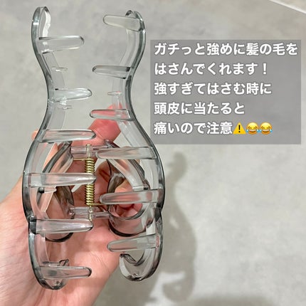 ヘアクリップ/DAISO/ヘアアクセサリーを使ったクチコミ(3枚目)