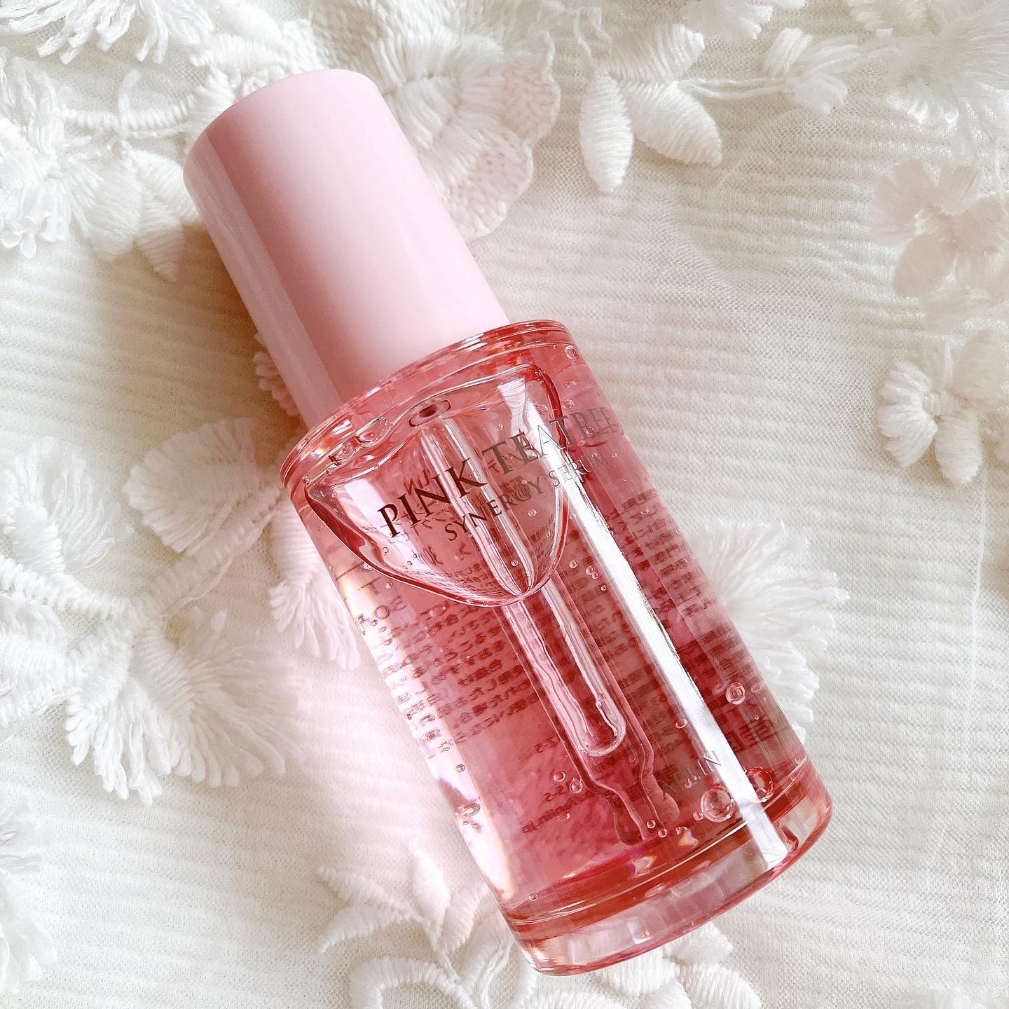 ピンクティーツリーシナジーセラム/APLIN/美容液を使ったクチコミ（2枚目）