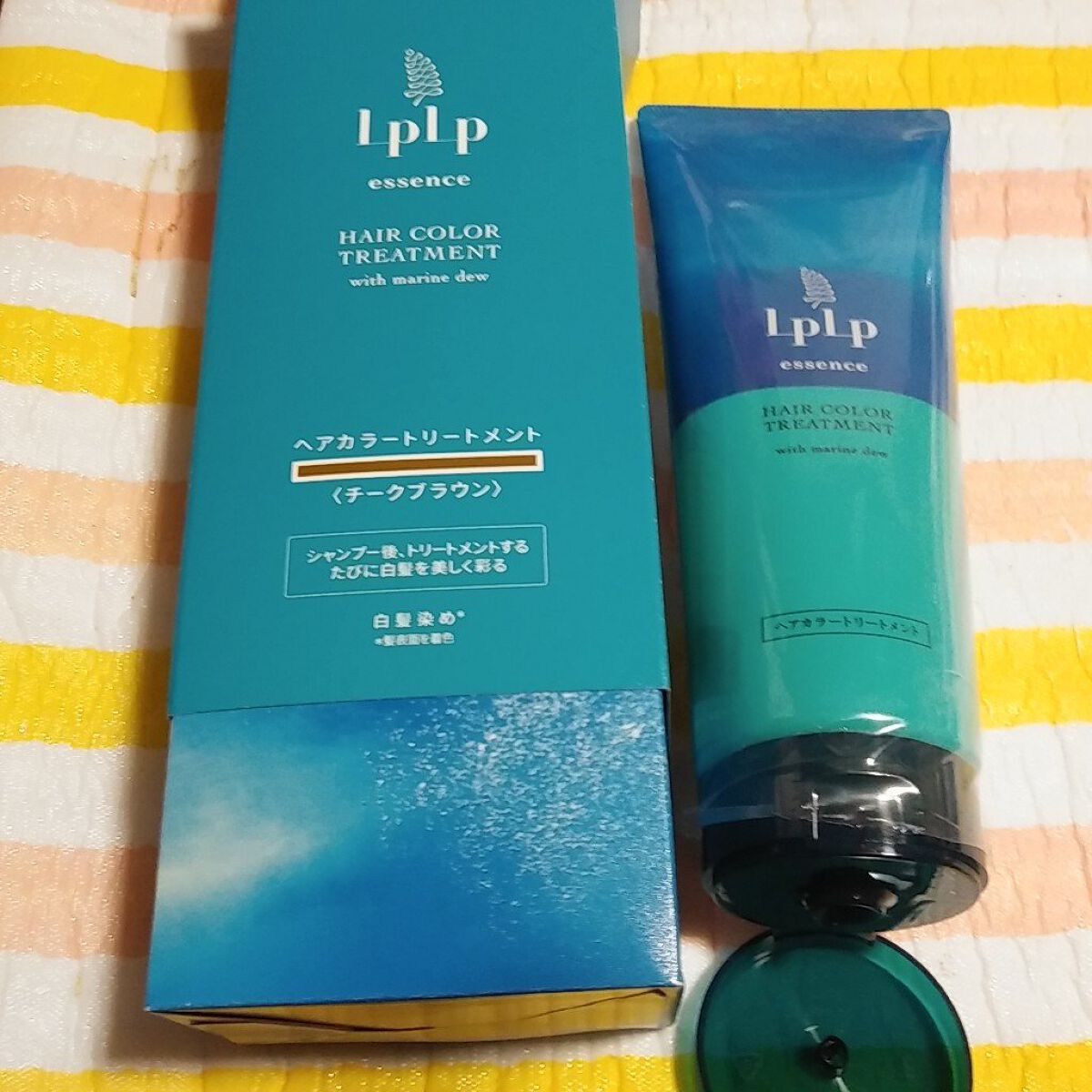 エッセンスカラートリートメント/LPLP(ルプルプ)/ヘアカラーを使ったクチコミ(1枚目)
