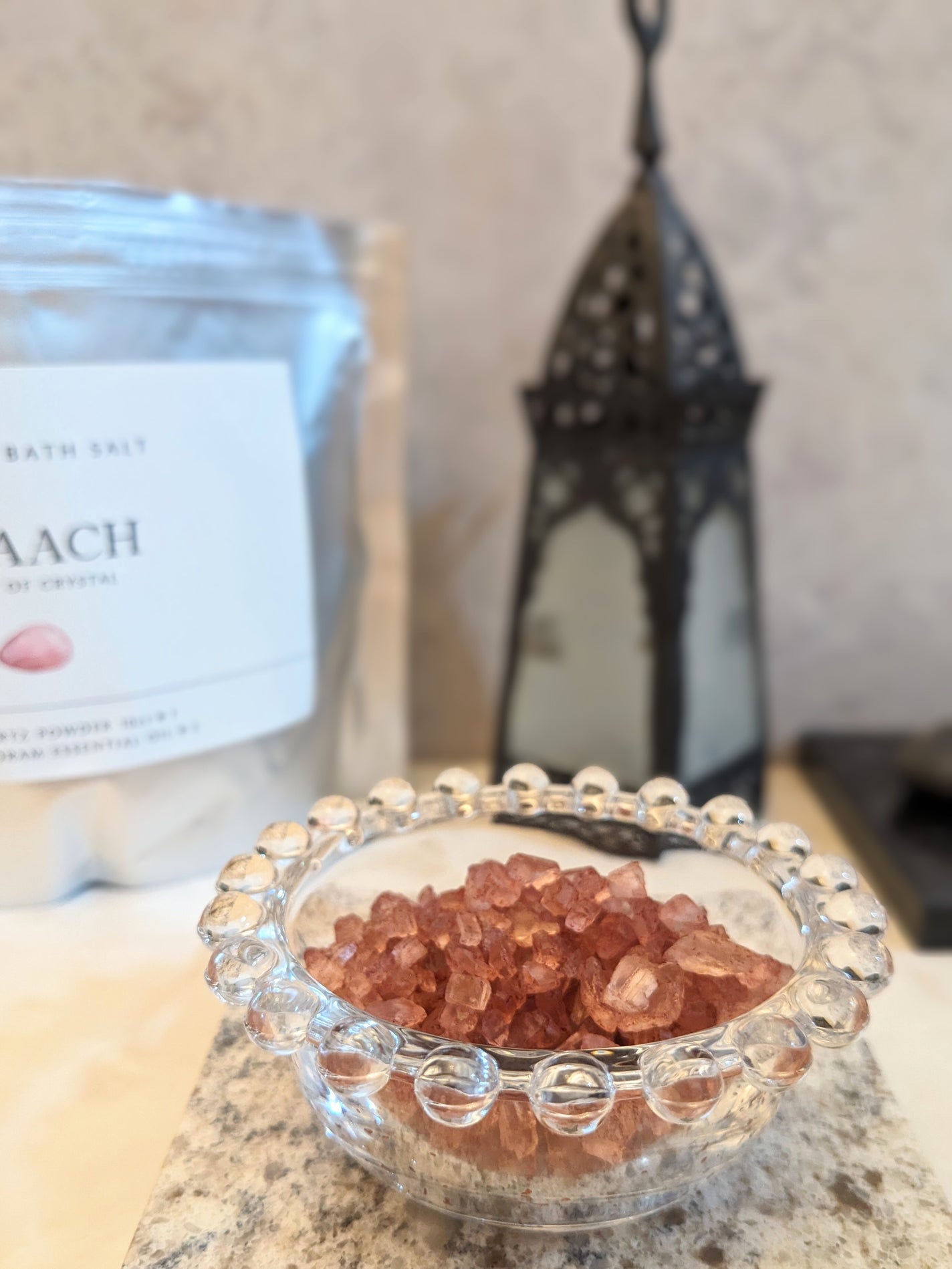 クリスタルバスソルト ローズクォーツ/KRAACH/無機塩系入浴剤を使ったクチコミ(6枚目)