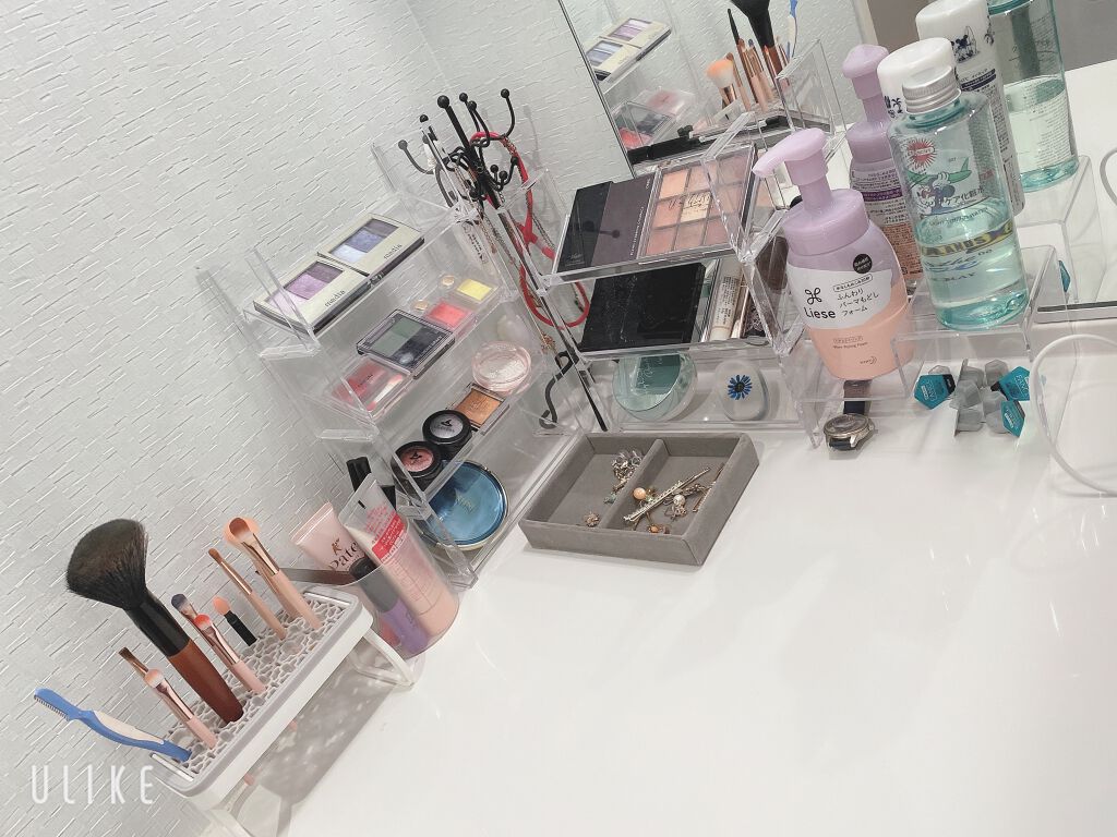 グラデカラーアイシャドウ PU-01/media/アイシャドウパレットを使ったクチコミ（1枚目）