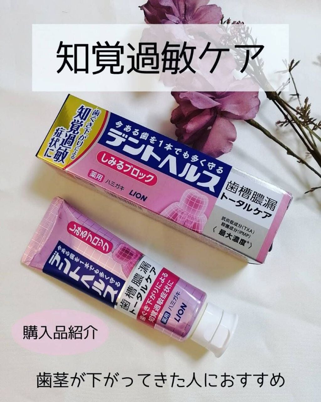 M(エム)  ~シロクマきれいʕ·ᴥ·ʔ on LIPS 「歯がしみるよって方に読んでほしいデンタルケアも年齢によっ..」(1枚目)