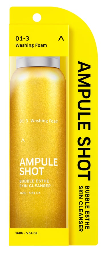 バブルエステ 炭酸洗顔フォーム AMPULE SHOT