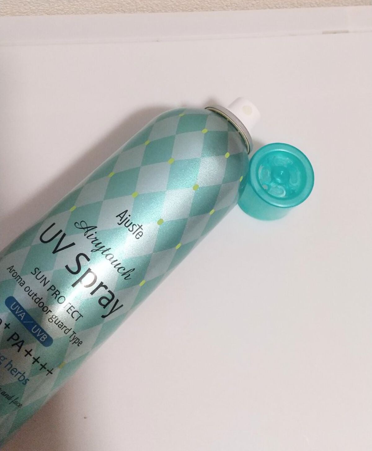 エアリータッチUVスプレー GH/Ajuste(アジャステ)/日焼け止めミスト・スプレーを使ったクチコミ(3枚目)