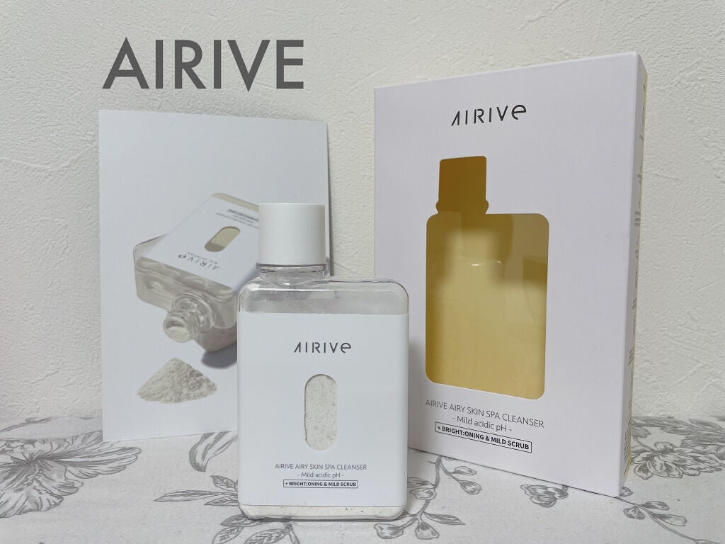 エアリースキンスパクレンザー/AIRIVE/洗顔パウダーを使ったクチコミ(1枚目)