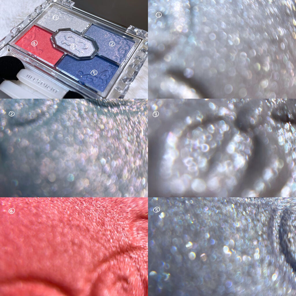 リボンクチュール アイズ/JILL STUART/アイシャドウパレットを使ったクチコミ(5枚目)