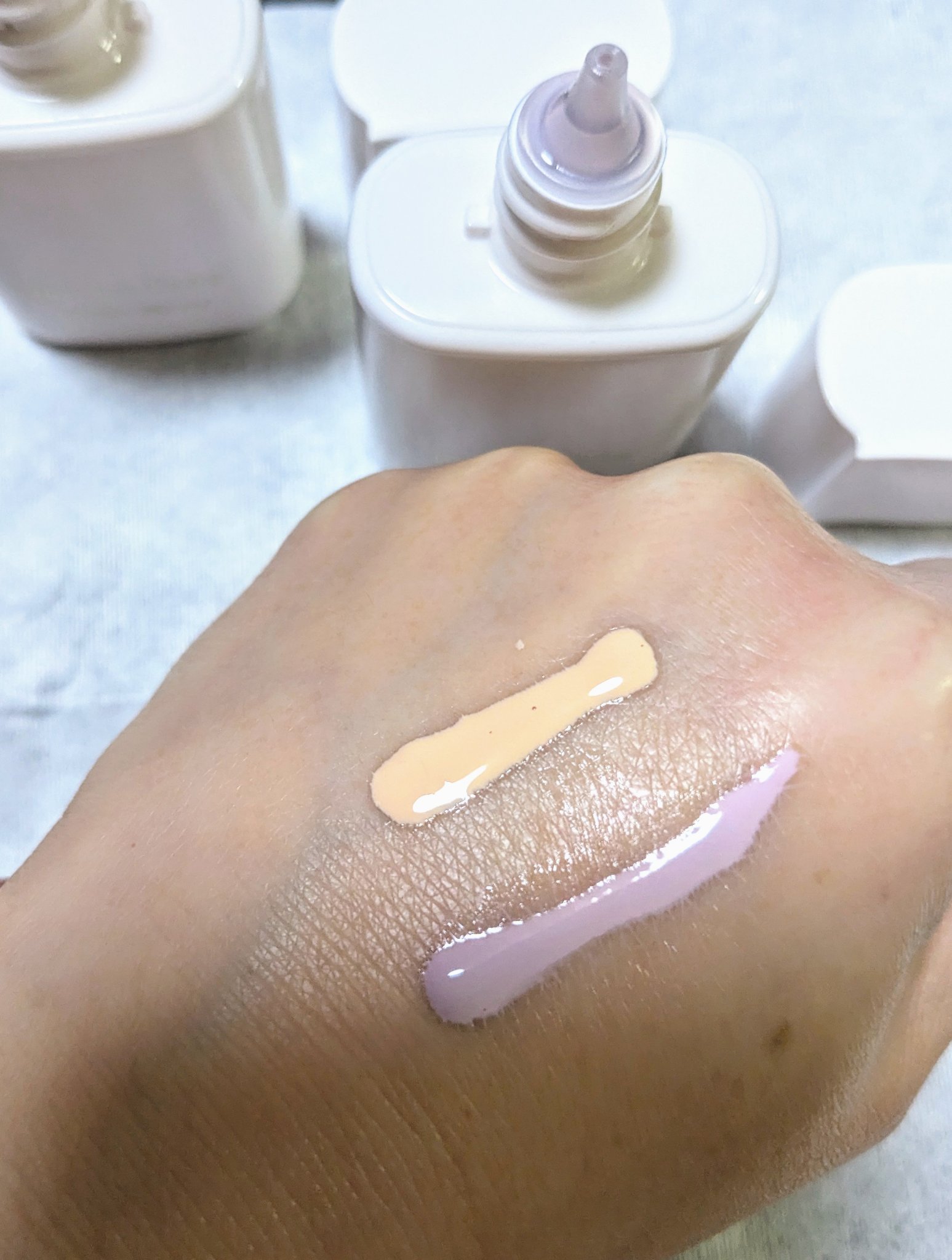 リュクス　スムースビューティーベース ベージュ/media/化粧下地を使ったクチコミ（2枚目）