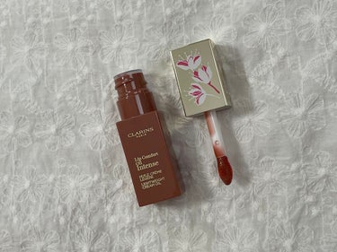 コンフォート リップオイル インテンス/CLARINS/リップグロスを使ったクチコミ（3枚目）