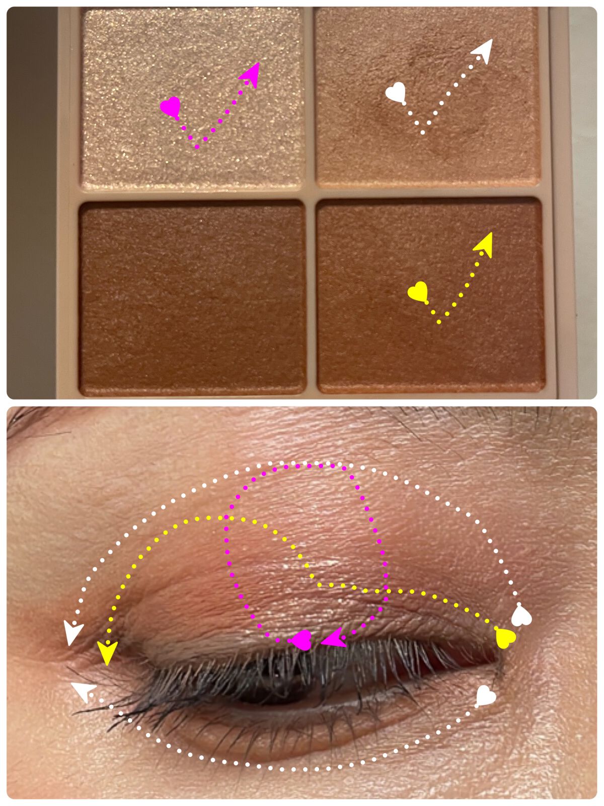 シルキースフレアイズ(マットタイプ)/キャンメイク/アイシャドウパレットを使ったクチコミ(3枚目)