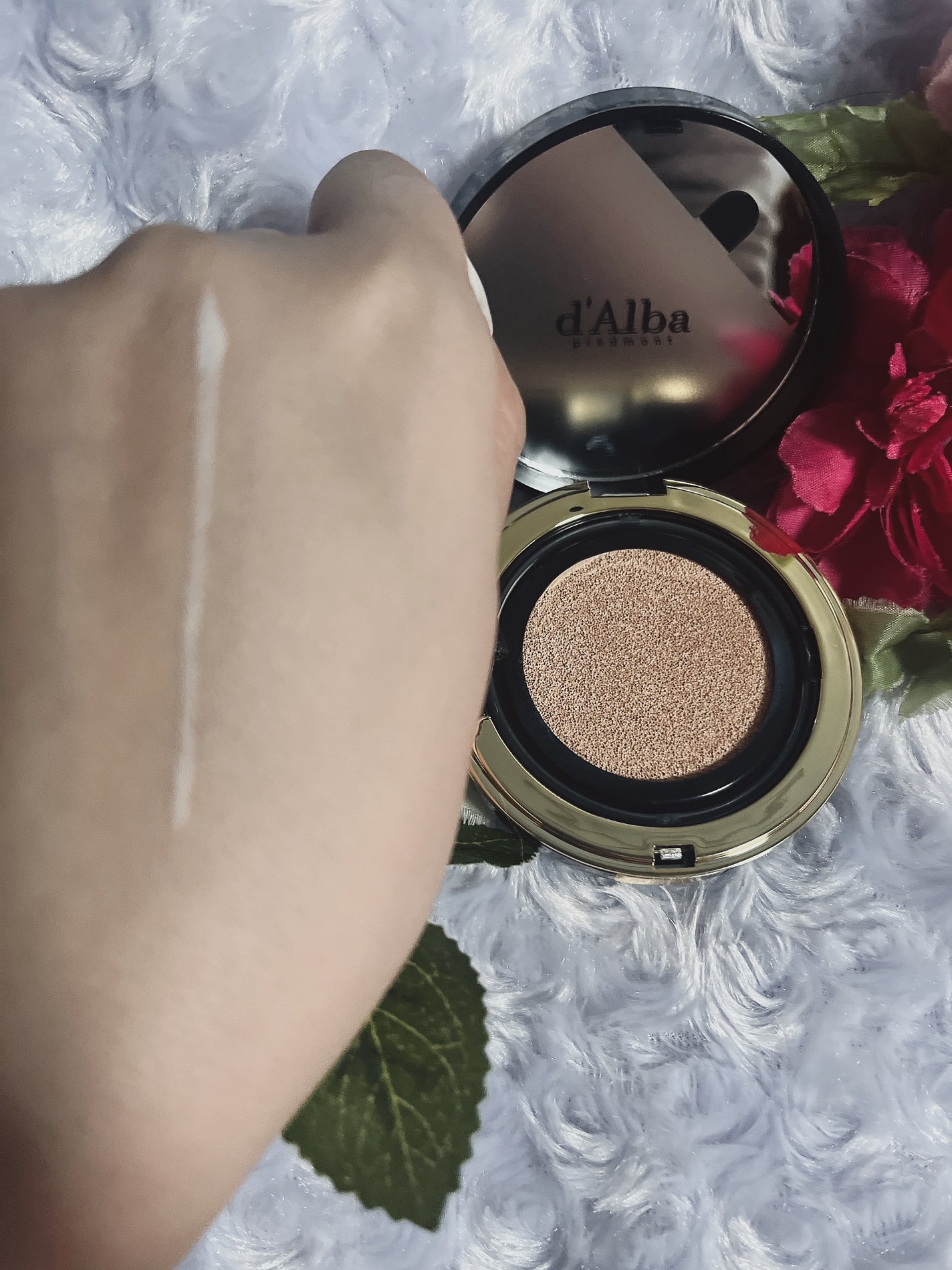 グロウフィットセラムカバークッション/ダルバ/クッションファンデーションを使ったクチコミ(2枚目)