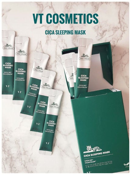 CICA スリーピングマスク/VT/シートマスク・パックを使ったクチコミ(1枚目)