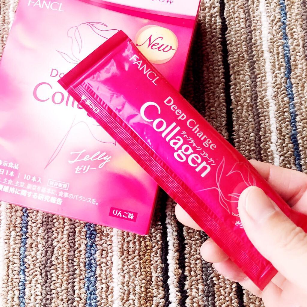 ディープチャージ コラーゲン スティックゼリー/ファンケル/美容サプリメントを使ったクチコミ(3枚目)