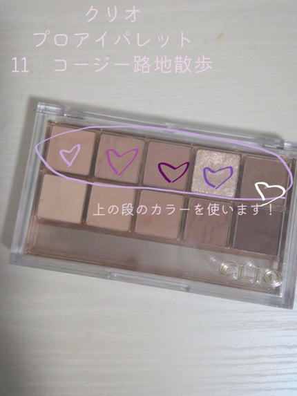 プロ アイ パレット/CLIO/アイシャドウパレットを使ったクチコミ(2枚目)