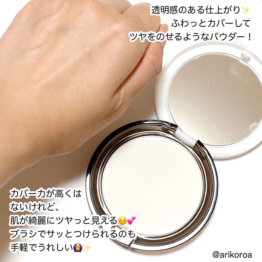 ラスタリングシアーパウダー/excel/プレストパウダーを使ったクチコミ(3枚目)