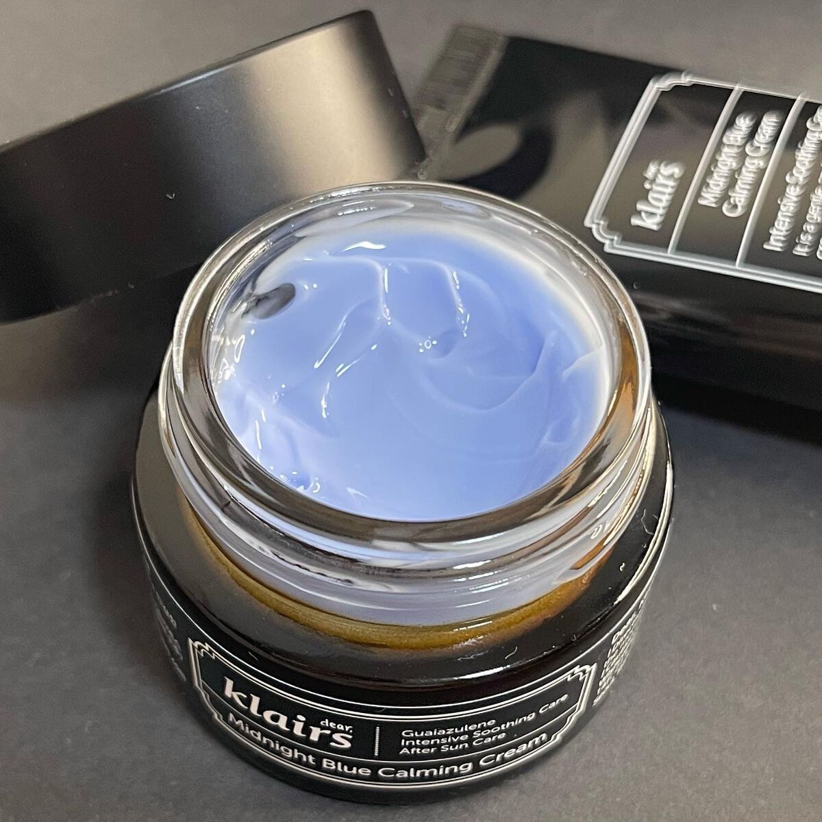 ミッドナイトブルーカーミングクリーム/Klairs/フェイスクリームを使ったクチコミ(8枚目)