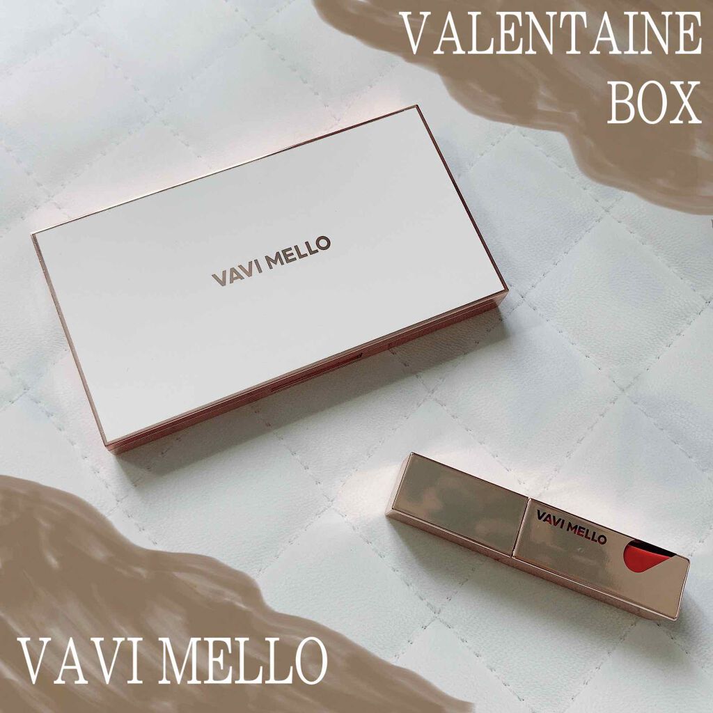バレンタインボックス/VAVI MELLO/アイシャドウパレットを使ったクチコミ(1枚目)