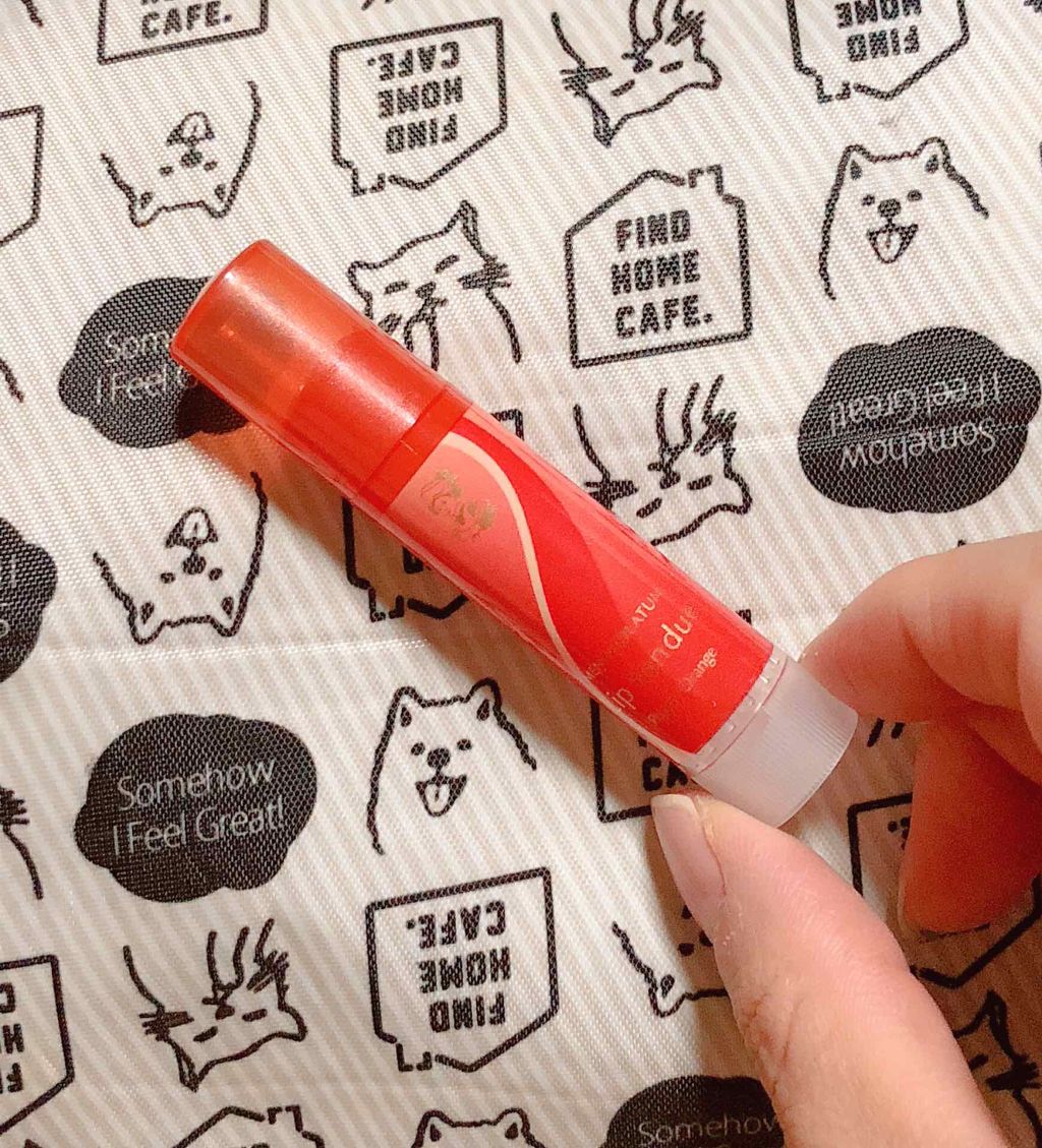 リップフォンデュ ポピーオレンジ/メンソレータム/リップバームを使ったクチコミ（1枚目）