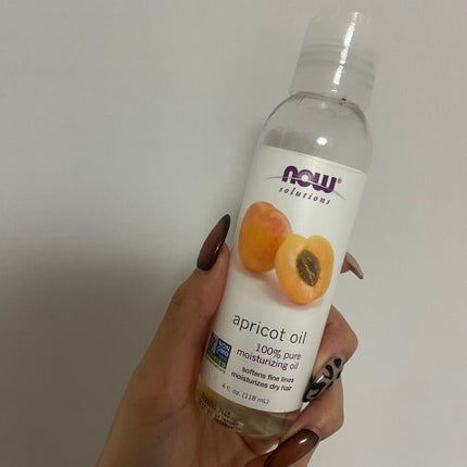 apricot oil/Now Foods/ヘアオイルを使ったクチコミ(1枚目)