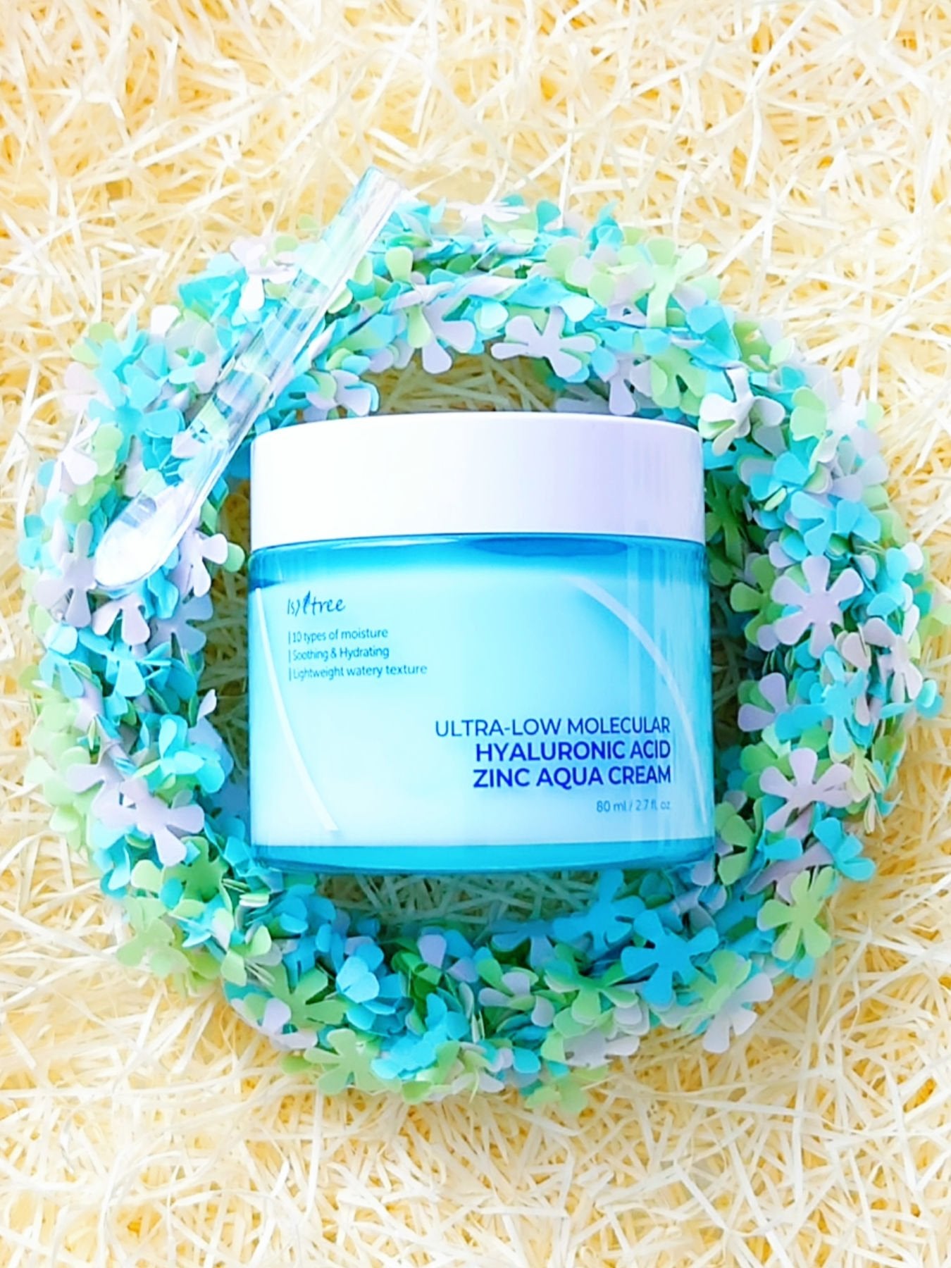 超低分子ヒアルロン酸ジンク水分クリーム/Isntree/フェイスクリームを使ったクチコミ(1枚目)