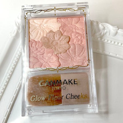 グロウフルールチークス/キャンメイク/パウダーチークを使ったクチコミ(1枚目)