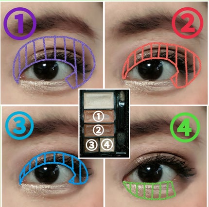 ミックスアイブロウ/キャンメイク/パウダーアイブロウを使ったクチコミ(5枚目)