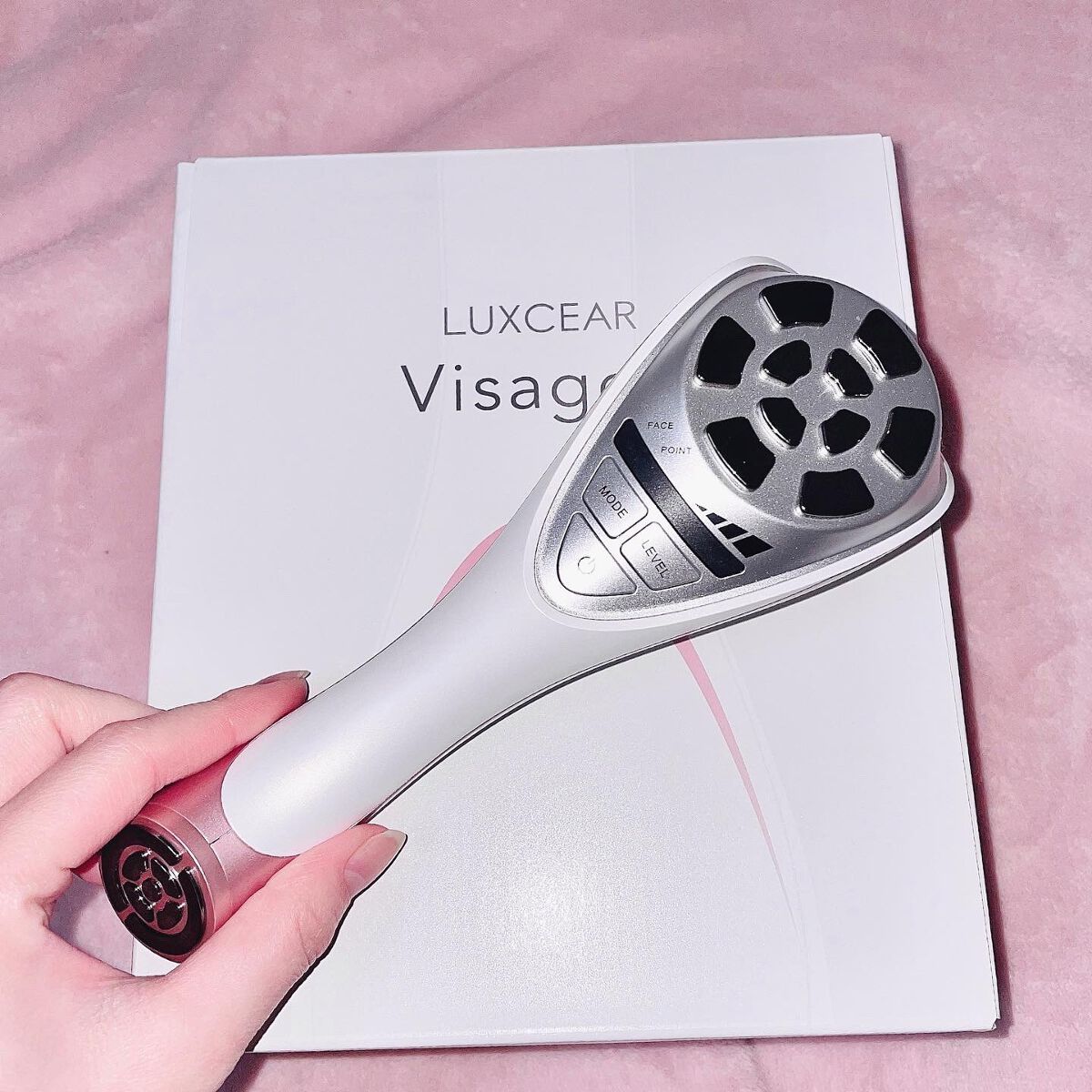 VISAGE/LUXCEAR/美顔器・マッサージを使ったクチコミ(2枚目)