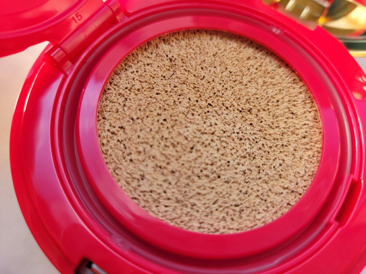 GO クッション/ヴァレンティノ ビューティ/クッションファンデーションを使ったクチコミ（3枚目）