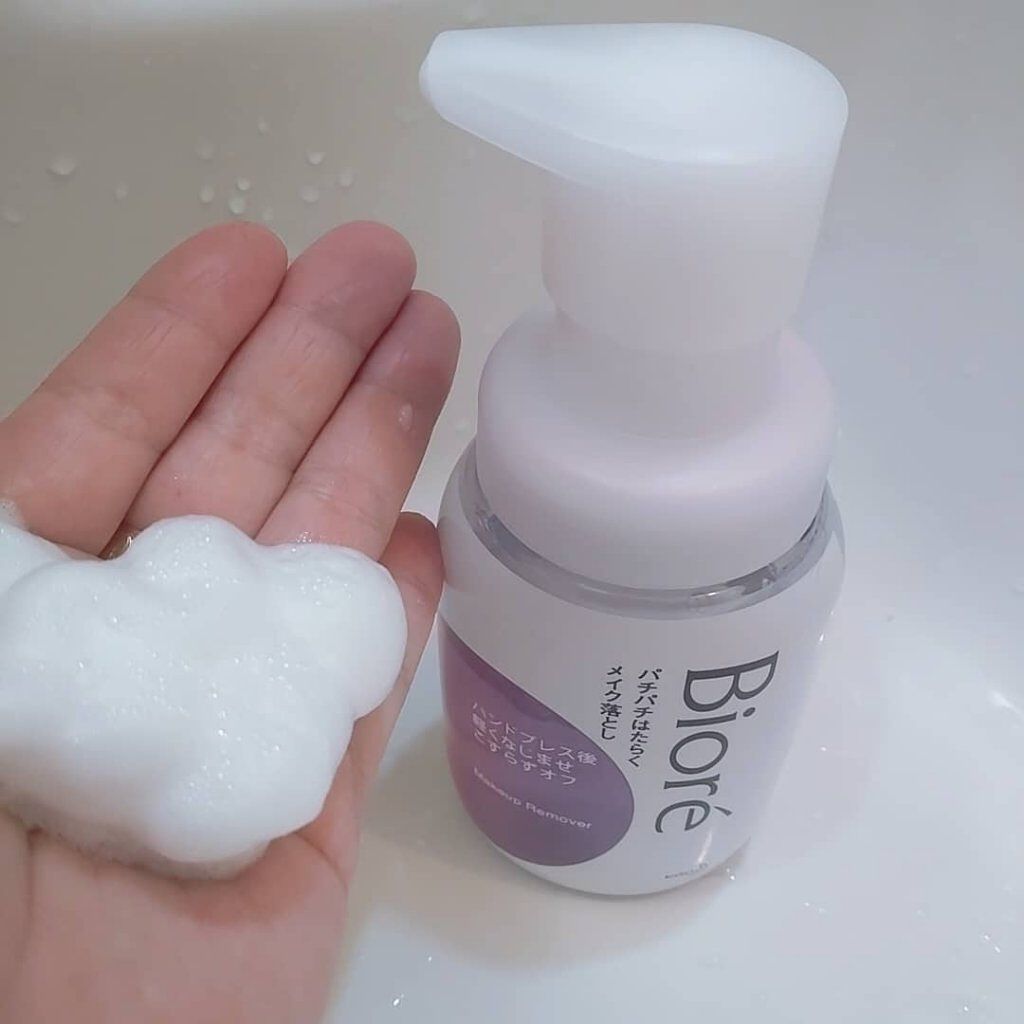 パチパチはたらくメイク落とし/ビオレ/クレンジングウォーターを使ったクチコミ（2枚目）