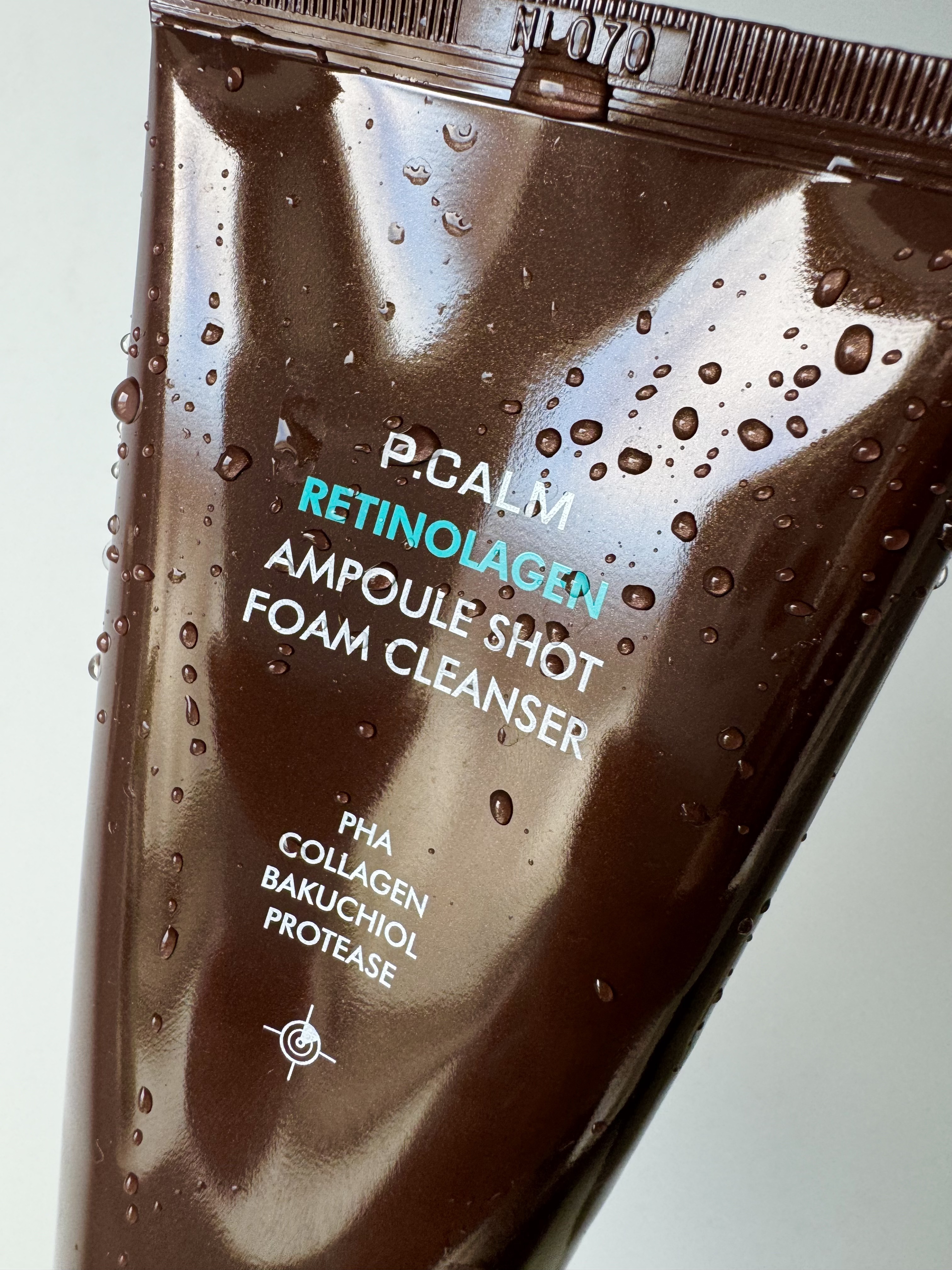 レチノーラゲンアンプルショット洗顔フォーム/P.CALM/洗顔フォームを使ったクチコミ（3枚目）