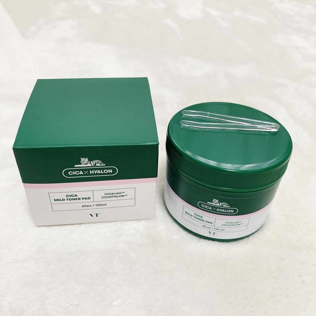 CICA マイルドトナーパッド/VT/トナーパッドを使ったクチコミ(1枚目)