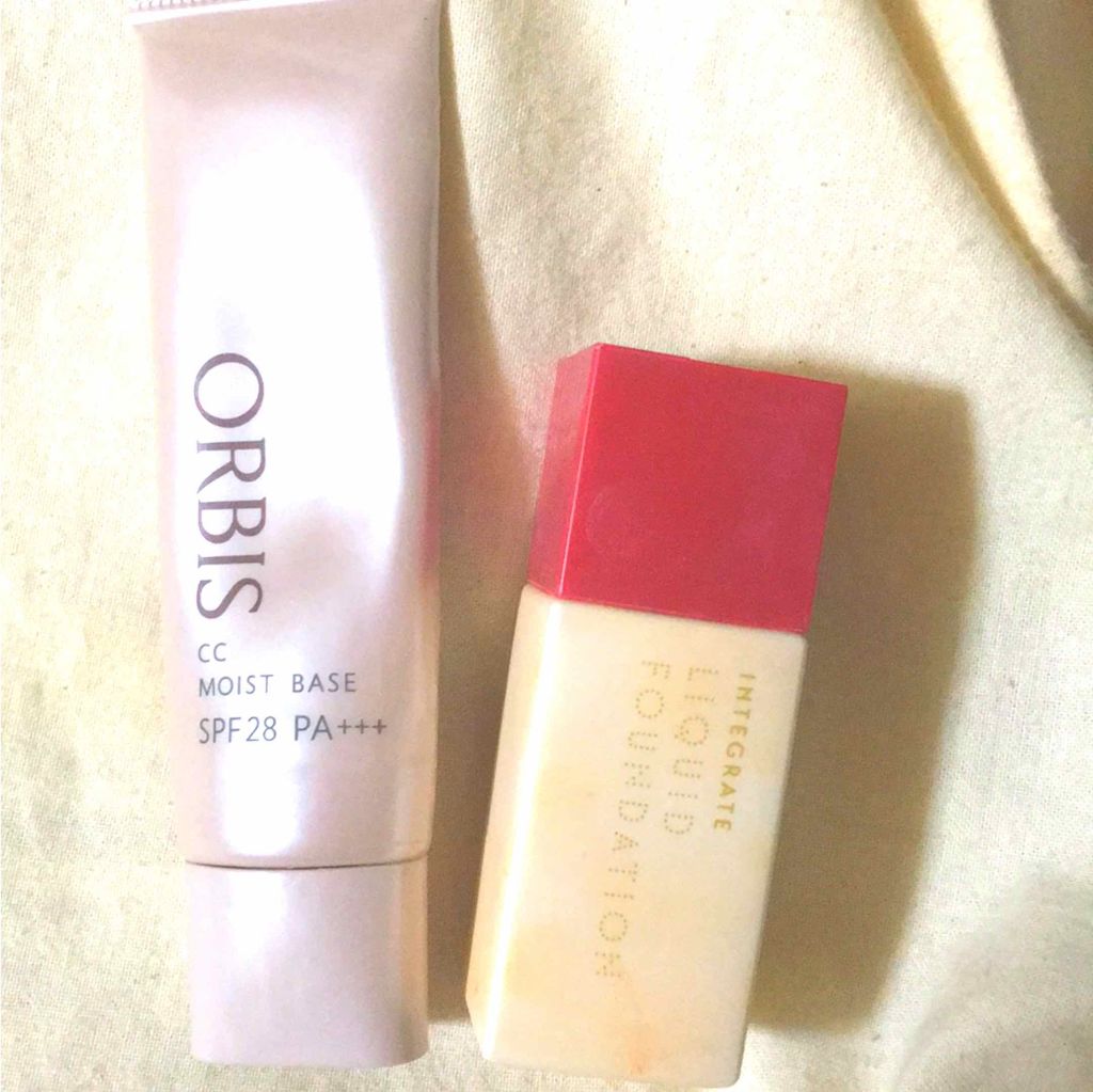 リアルフィットリキッド/インテグレート/リキッドファンデーションを使ったクチコミ（1枚目）