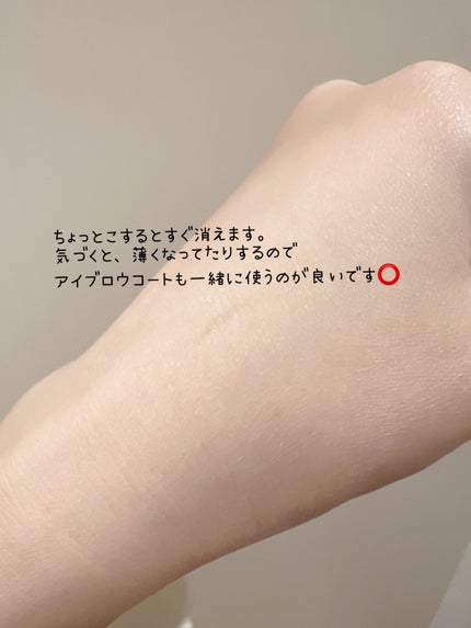 &. アイブロウペンシル極細芯/DAISO/アイブロウペンシルを使ったクチコミ(4枚目)