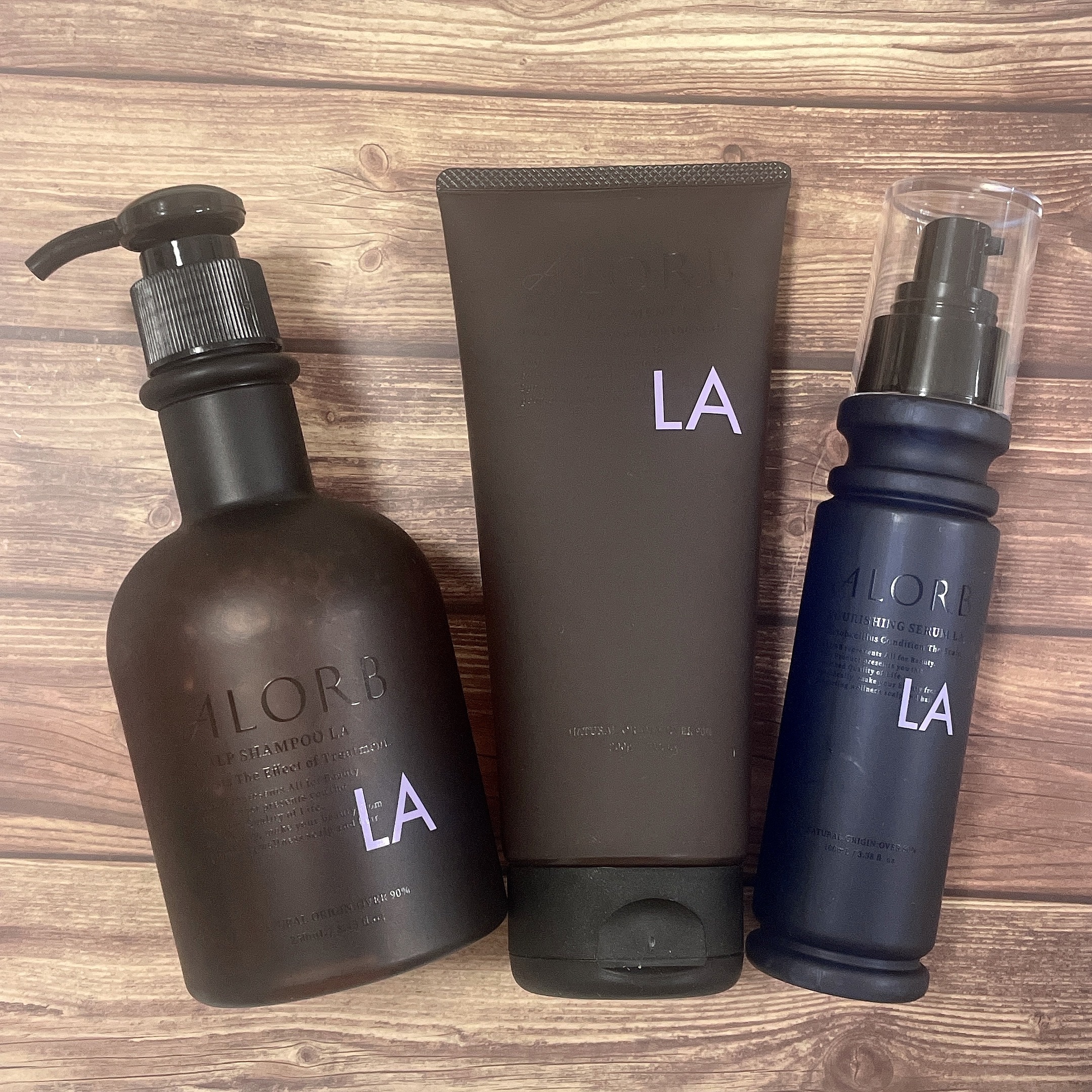 スキャルプシャンプーLA／トリートメントLA/ALORB/サロンシャンプーを使ったクチコミ（1枚目）