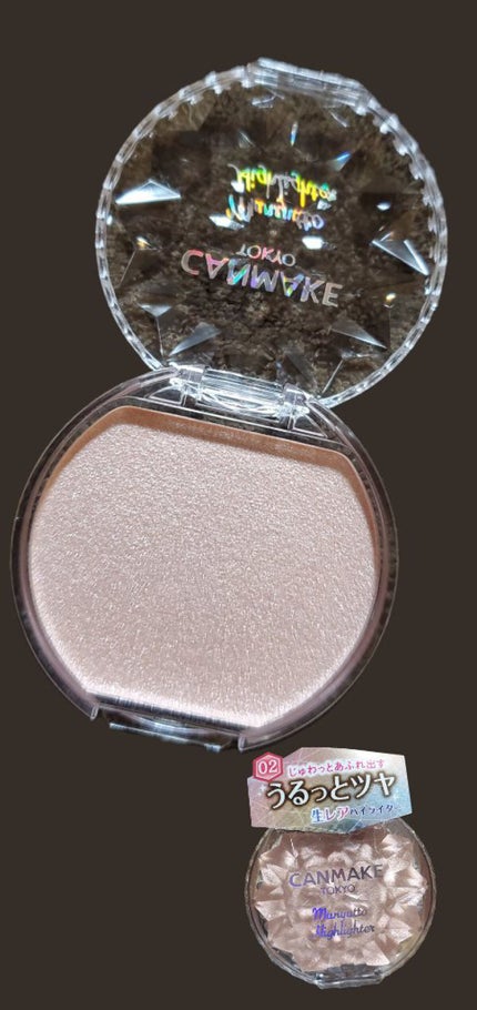 むにゅっとハイライター/キャンメイク/クリームハイライトを使ったクチコミ(1枚目)