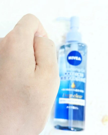 ニベア クレンジングオイル ディープクリア/ニベア/オイルクレンジングを使ったクチコミ(2枚目)