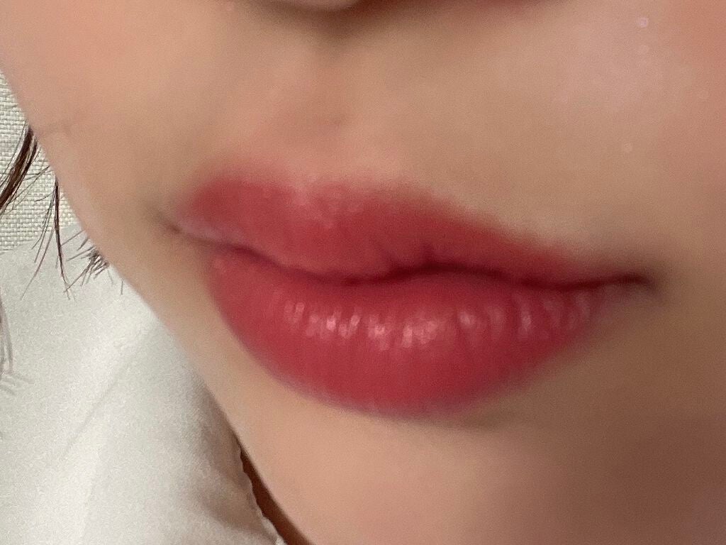 ビビッドコットン インクティント ブラー/innisfree/口紅を使ったクチコミ(3枚目)