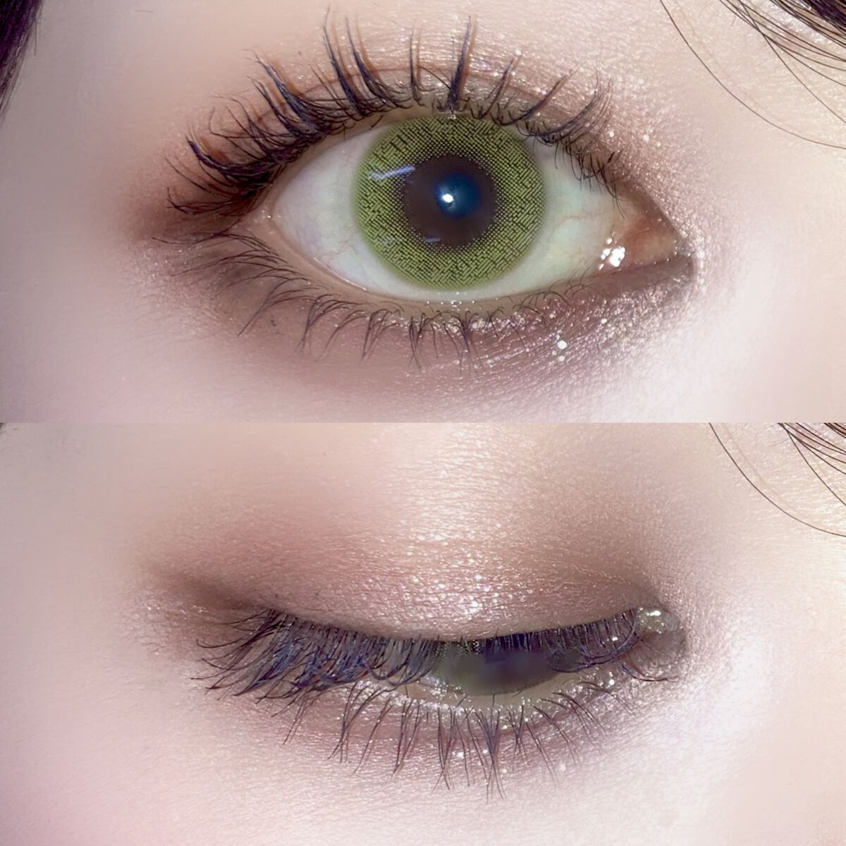 N’s COLLECTION 1day メロンパン/N’s COLLECTION/ワンデー（１DAY）カラコンを使ったクチコミ（3枚目）