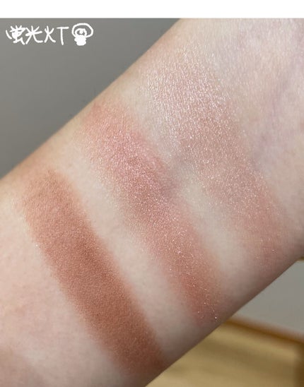 トーンアップアイシャドウ/CEZANNE/アイシャドウパレットを使ったクチコミ(4枚目)