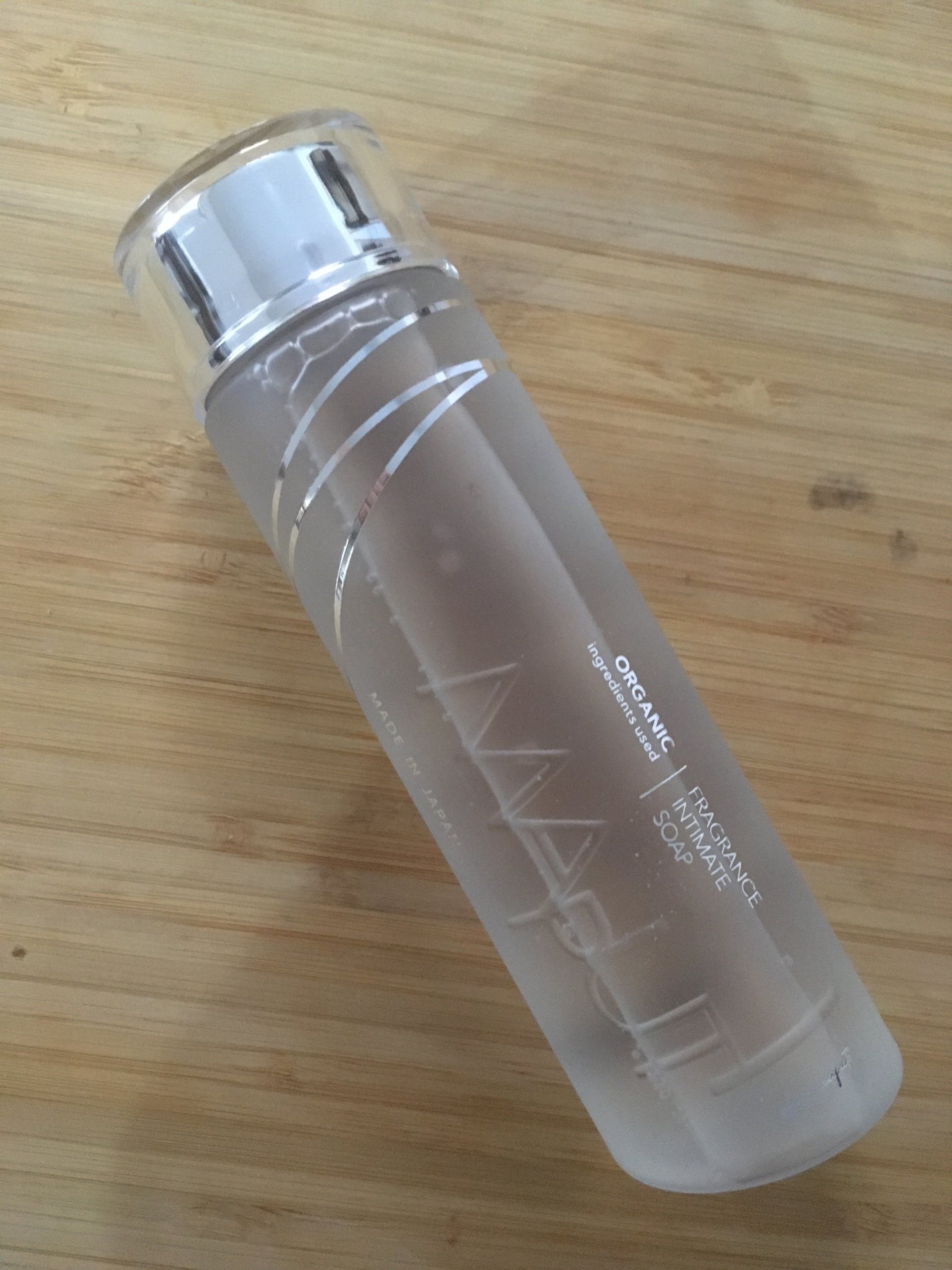 オーガニックフレグランスインティメイトソープ MAPUTI/MAPUTI/デリケートゾーンケアを使ったクチコミ(1枚目)