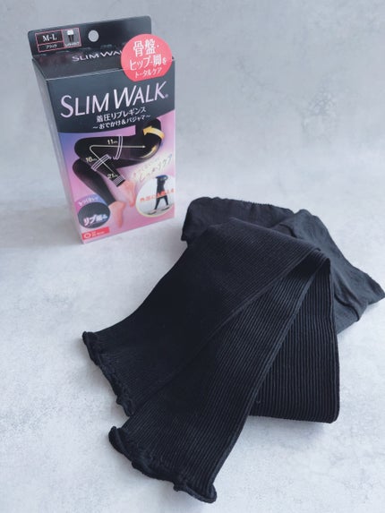 着圧リブレギンス/SLIMWALK/着圧ソックス・レギンスを使ったクチコミ(7枚目)