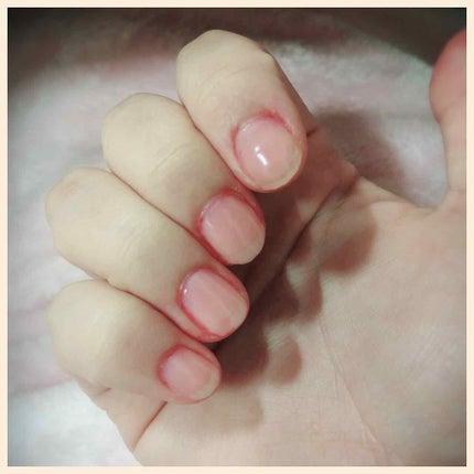 ネイルファンデーション/パラドゥ/マニキュアを使ったクチコミ(2枚目)
