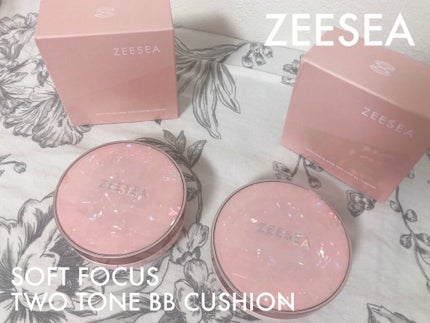 ZEESEA ZEESEA メタバースピンクシリーズ ソフトフォーカスツートンBBクッションのクチコミ「ZEESEA
メタバースピンクシリーズ 
ソフトフォーカスツートンBBクッション
01 / 0.....」(1枚目)