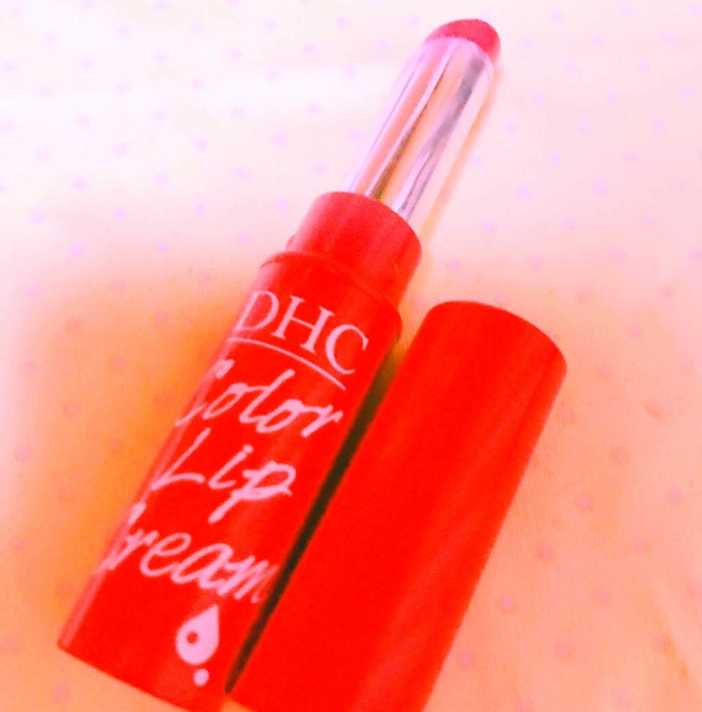 濃密うるみカラーリップクリーム/DHC/リップクリームを使ったクチコミ（1枚目）