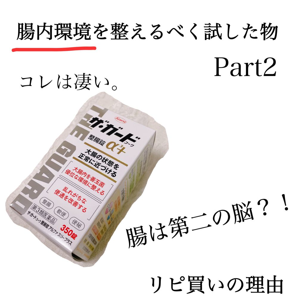 ザ・ガードコーワ整腸錠PC(医薬品)/コーワ/その他を使ったクチコミ（1枚目）