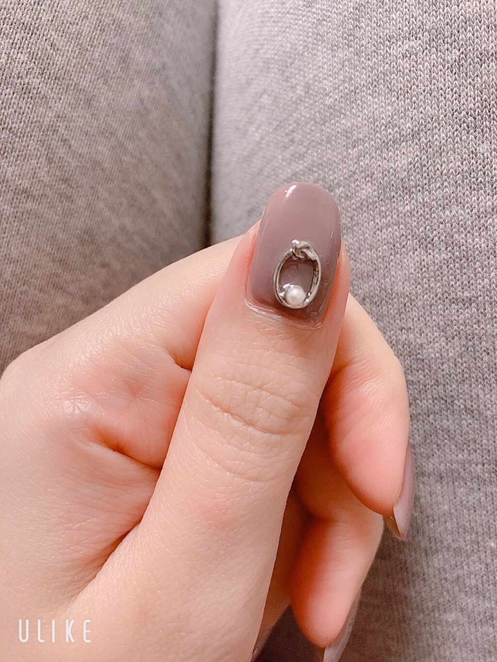 カラフルネイルズ N47 ダスキーパープル/キャンメイク/マニキュアを使ったクチコミ（2枚目）