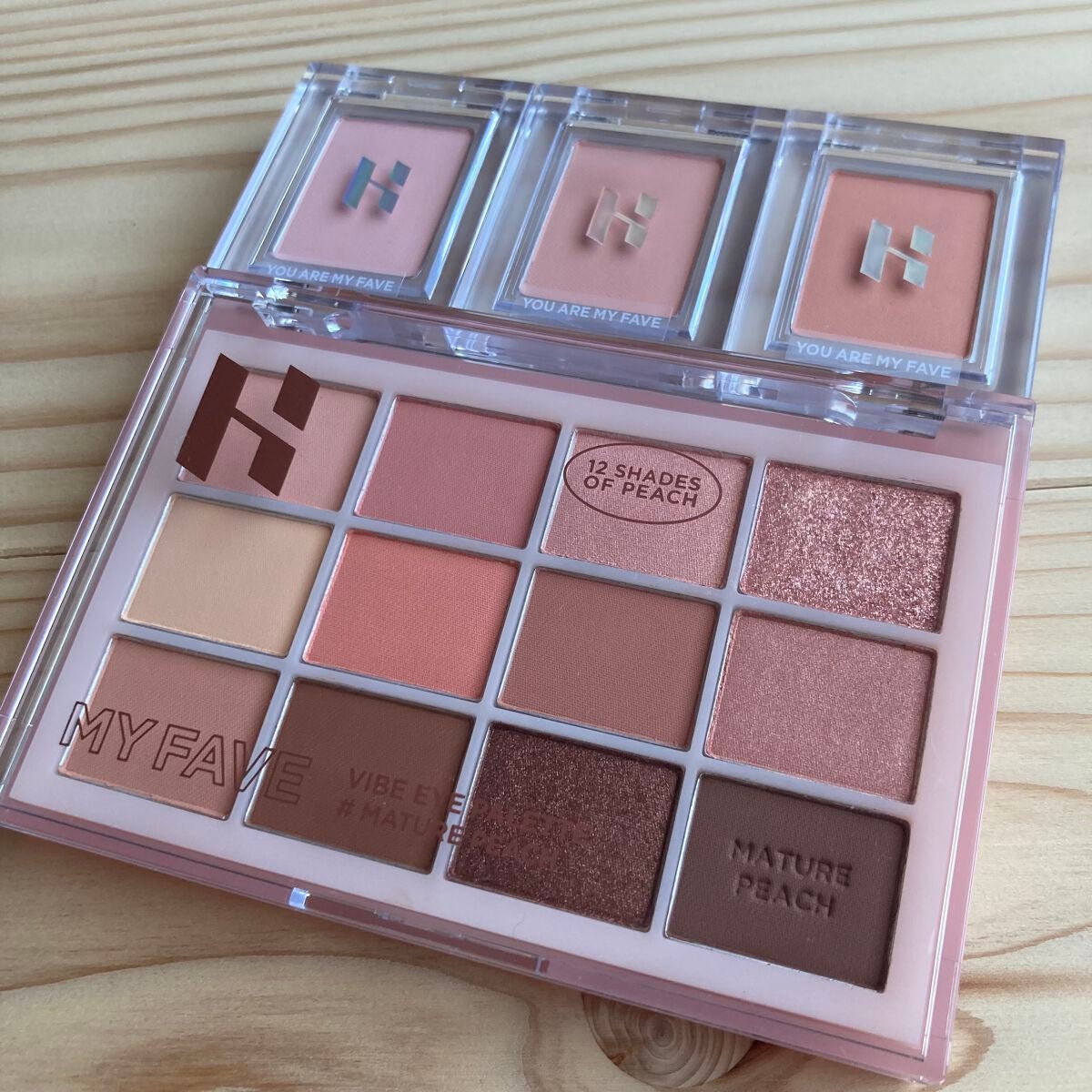 マイフェイブバイブアイパレット/HOLIKA HOLIKA/アイシャドウパレットを使ったクチコミ(1枚目)