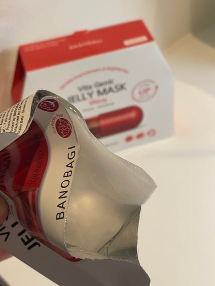 ビタ ジェニックゼリーマスク/BANOBAGI/シートマスク・パックを使ったクチコミ(2枚目)